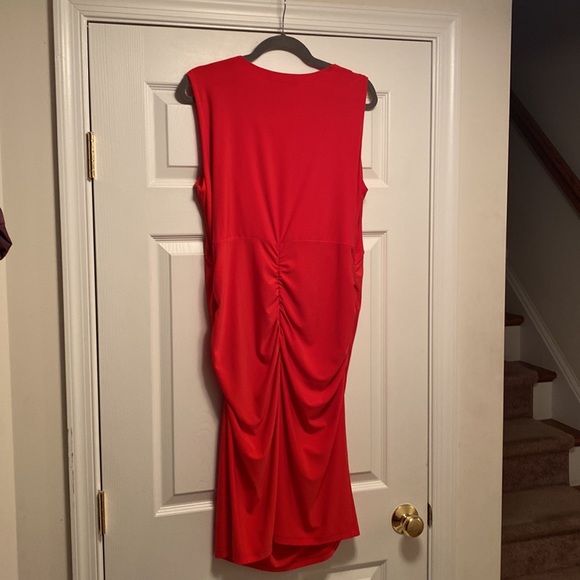 Tiana B. Red Sleeveless Dress…size XL - Picture 2 of 4